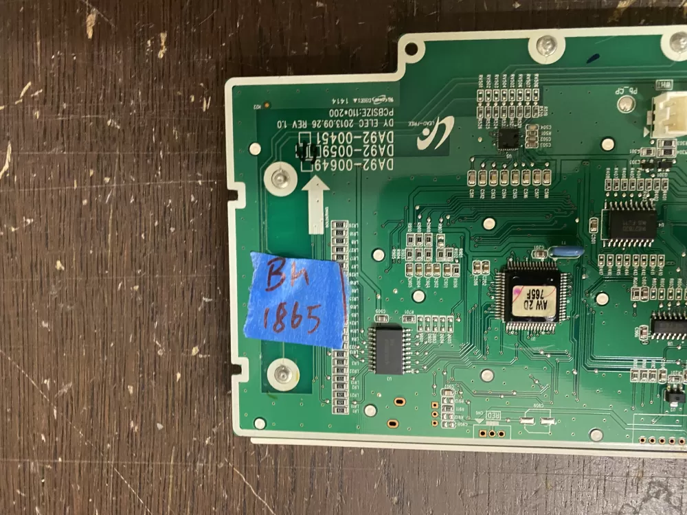 Samsung DA92-00596A Refrigerator Dispenser Control Board AZ52764 | BK1865