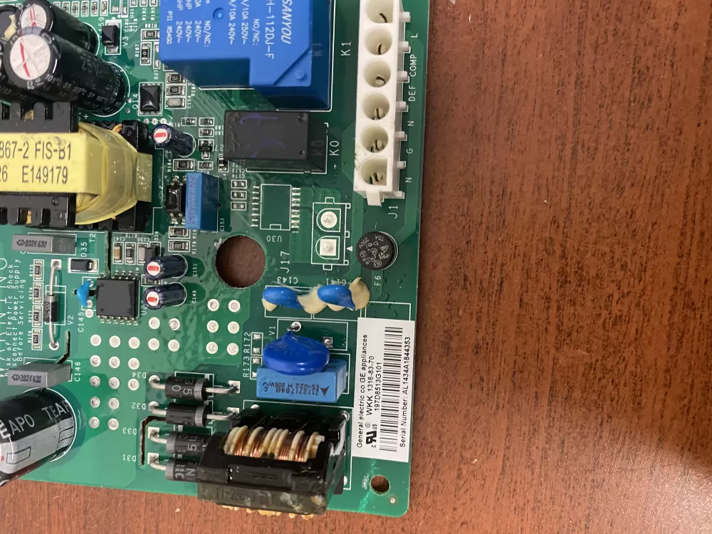 GE 197D8513G101 70213160102GA Refrigerator Control Board AZ49772 | BK1814