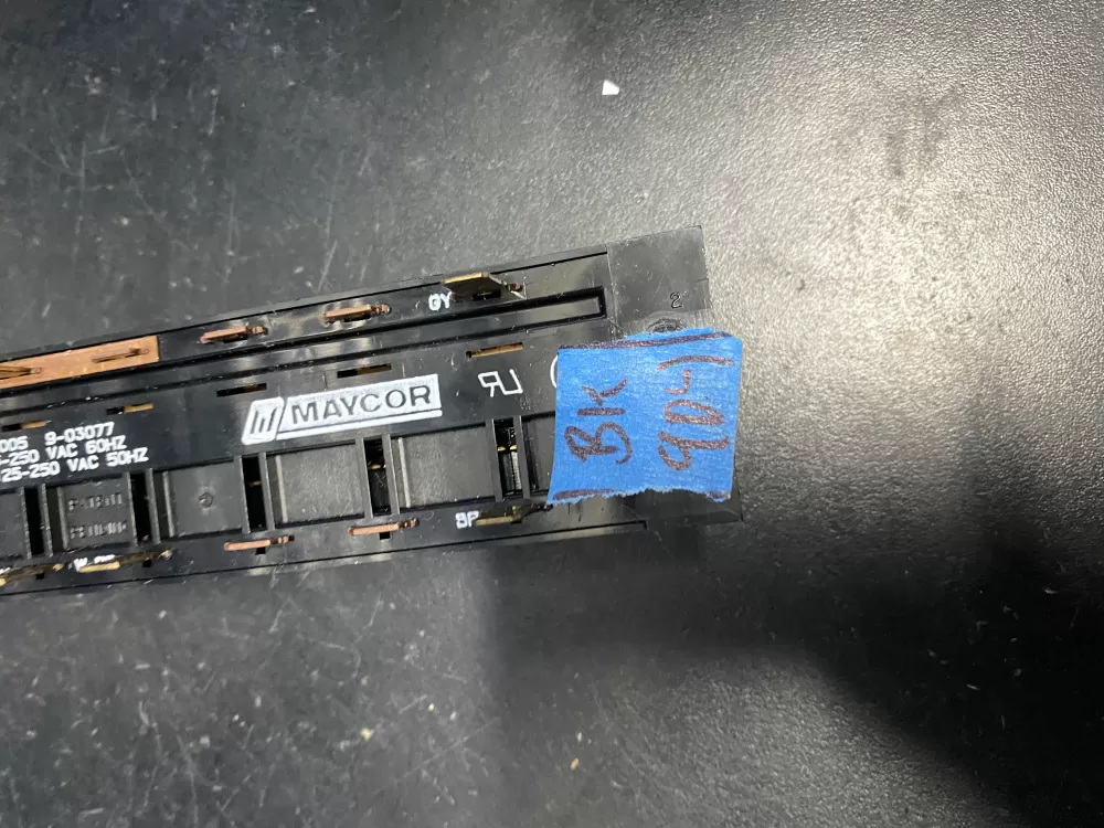 Maytag  9-03077 Dishwasher Push button Switch AZ22015 | BK904