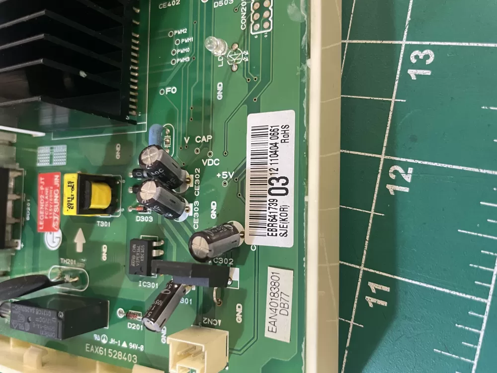 LG Kenmore EBR64173903 Refrigerator Control Board AZ200916 | Wm1099