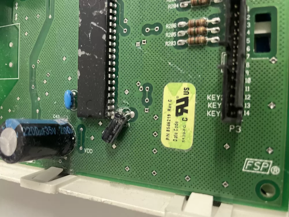 Whirlpool Kenmore WP8546219 3980062 A Dryer Control Board AZ210830 | Wmv932