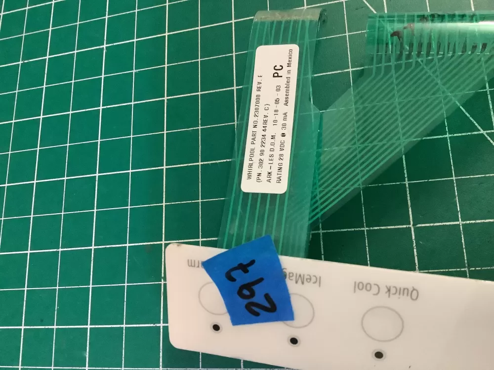 Whirlpool 2307000 Refrigerator Temperature Control Board AZ194889 | NR297