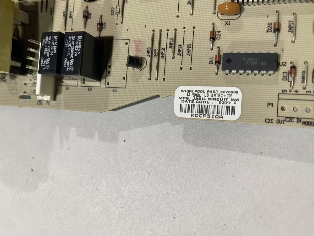 Whirlpool Kenmore WP8523665 8522442 Range Oven Control Board AZ142249 | BK2392