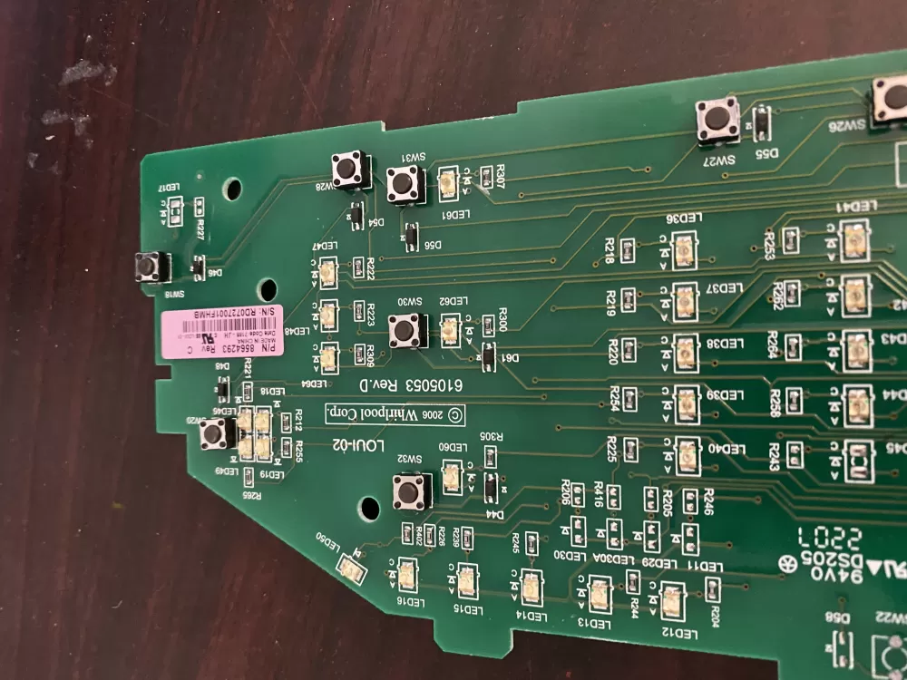 Whirlpool 8564293 8563974 Dryer Control Board AZ32225 | BK1678