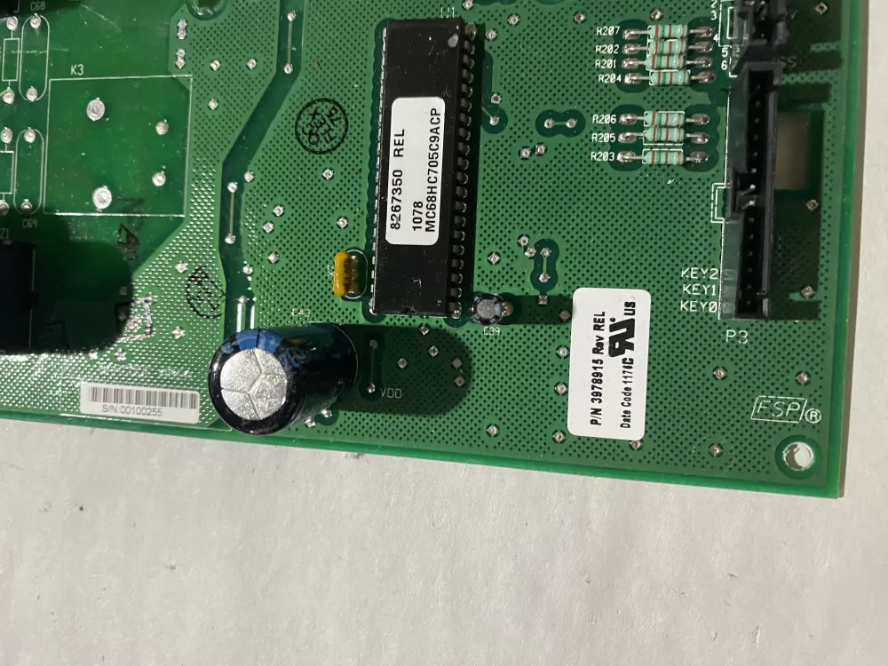Whirlpool Kenmore 8566150 3980061 3976625 Dryer Control Board AZ193450 | BK88