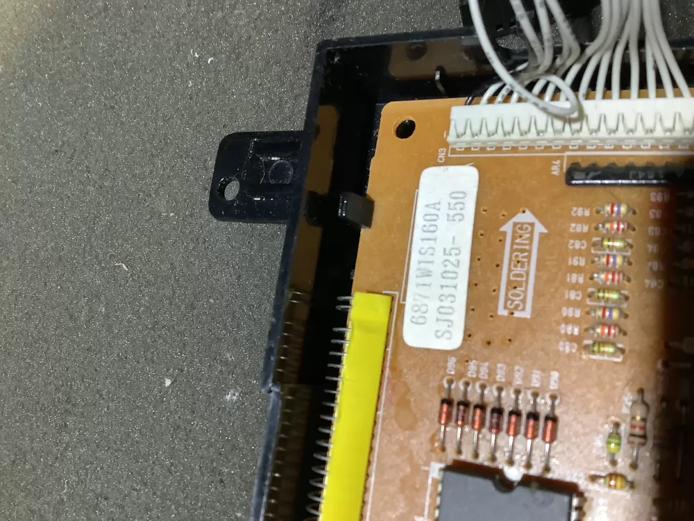 LG 6871W1S160A Microwave UI Main Control Board AZ126788 | NR2293