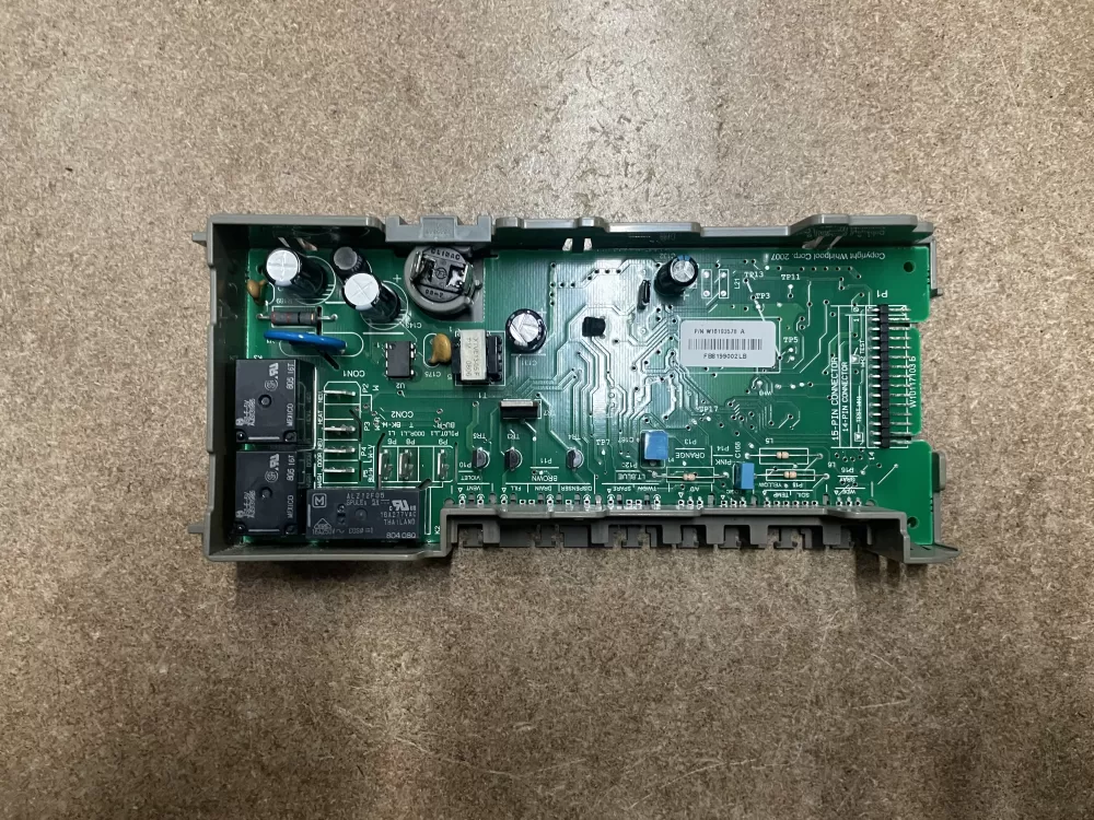 Whirlpool  KitchenAid  Kenmore  Jenn-Air AP6018709 W10056352 W10083123 W10083168 W10110248 W10154151 W10158345 W10193578 W10193580 W10285178 WPW10285178 PS11752011 Dishwasher Control Board