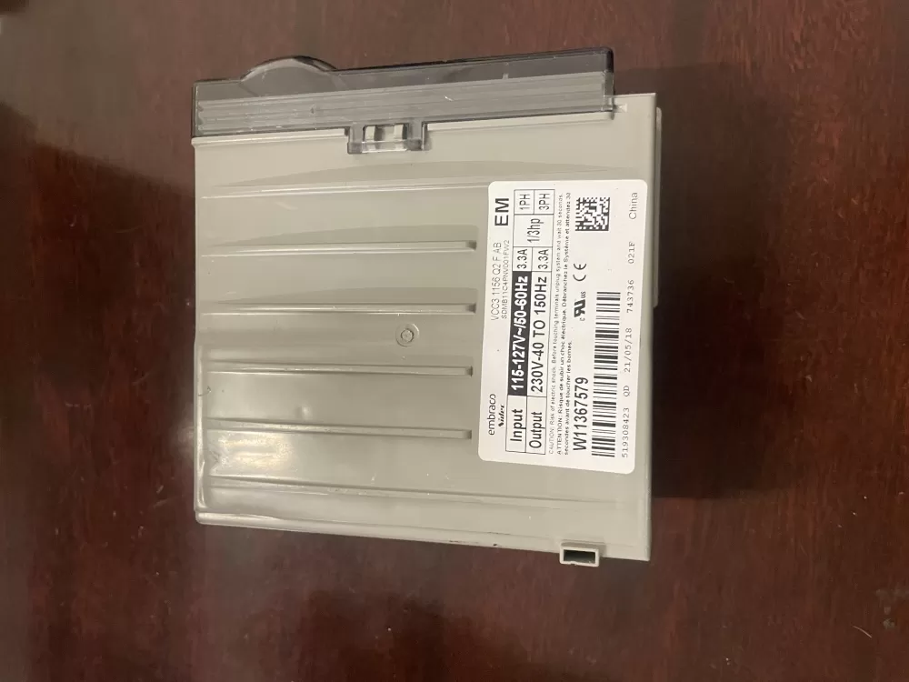 Whirlpool  KitchenAid W11367579 W11567494 PS16660481 Refrigerator Control Board Inverter