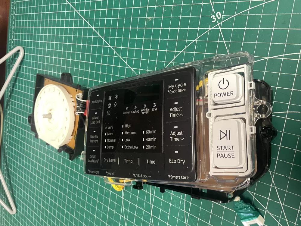 Samsung DC92-01607S  DC94-06668A  AP6334094  PS12582477  EAP12582477  PD00059936 Dryer UI Control Board