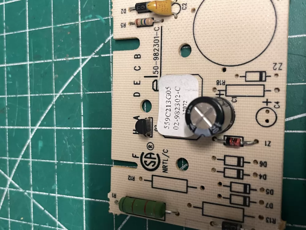 GE 559C213G05 50-982301-D 50-982301-E Dryer Control Board AZ207325 | Wm2289