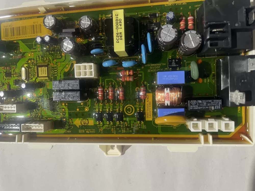 Samsung DC94-04385A Dryer Control Board AZ190975 | KM2327