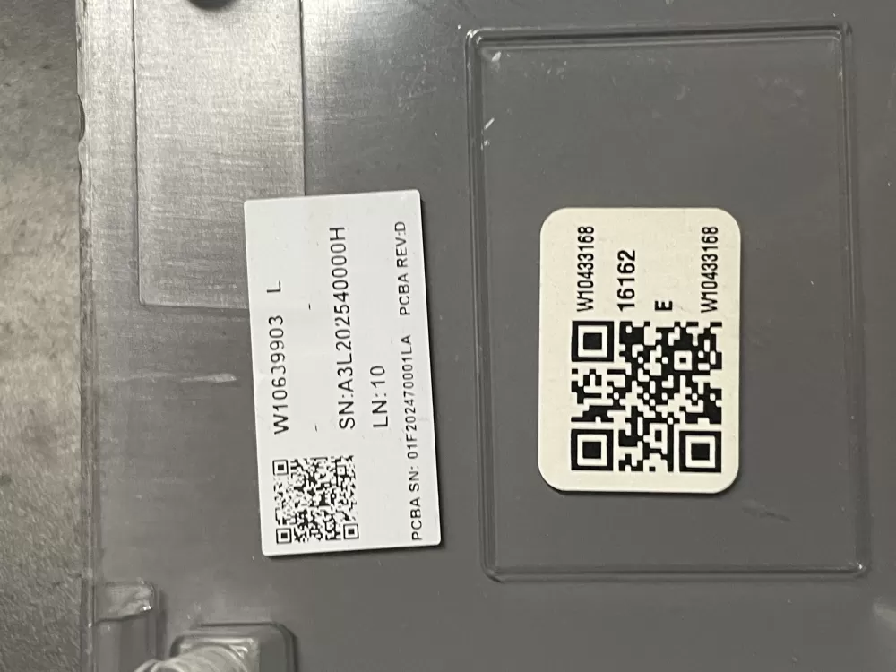 Whirlpool W10639903 Dryer Control Board Panel AZ21000 | WMV250