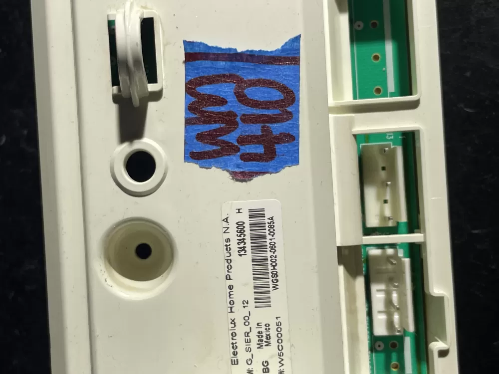 Frigidaire 134345600 Washer User Interface Control Board AZ37705 | Wm410