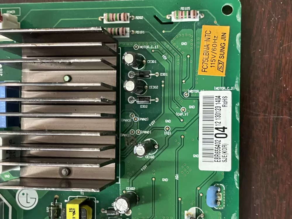 LG Kenmore AP5604149 EBR65640204 Refrigerator Control Board AZ39790 | KM510