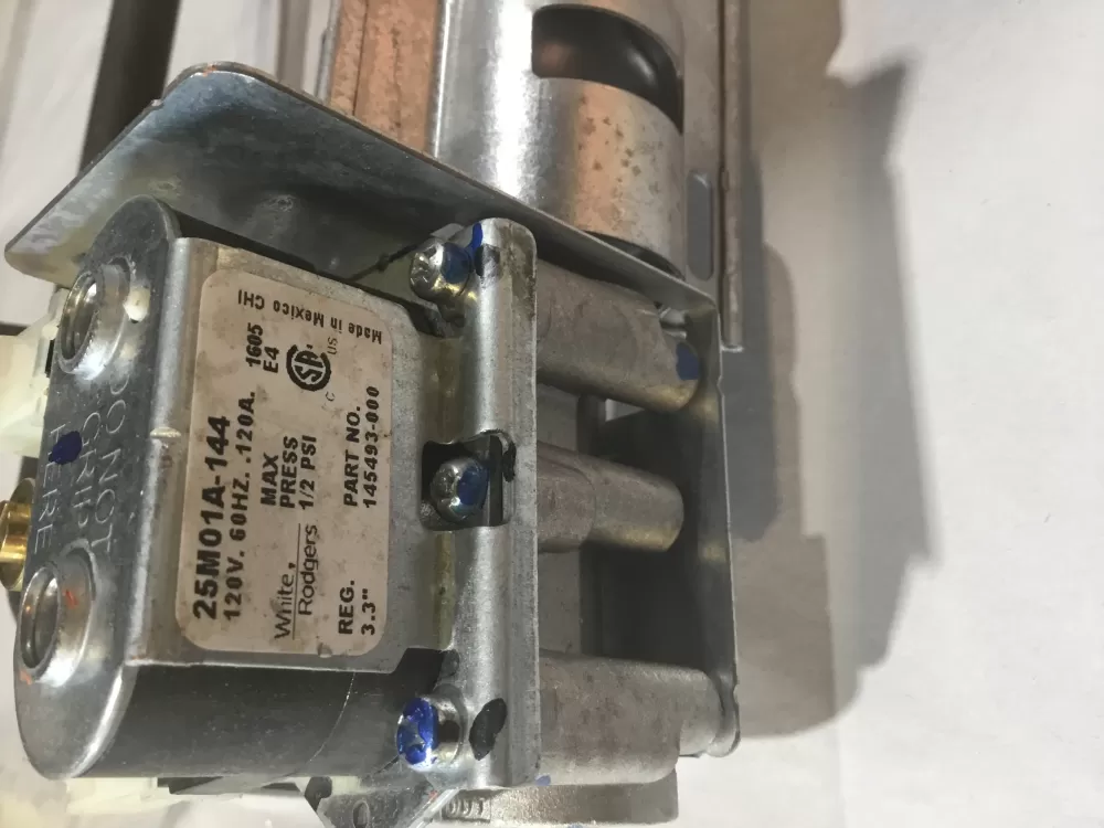 GE 25M01A 144 We14x0207 145493 000 Dryer Gas Valve AZ101681 | Sl93