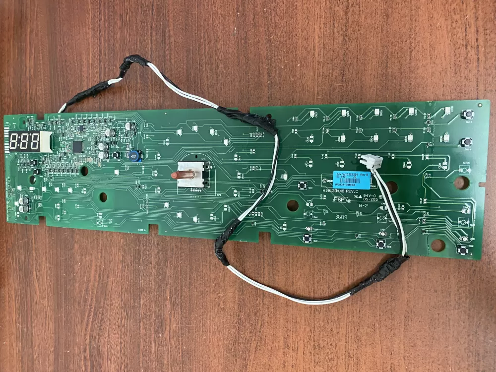 Whirlpool W10222204 C Dryer Control Board