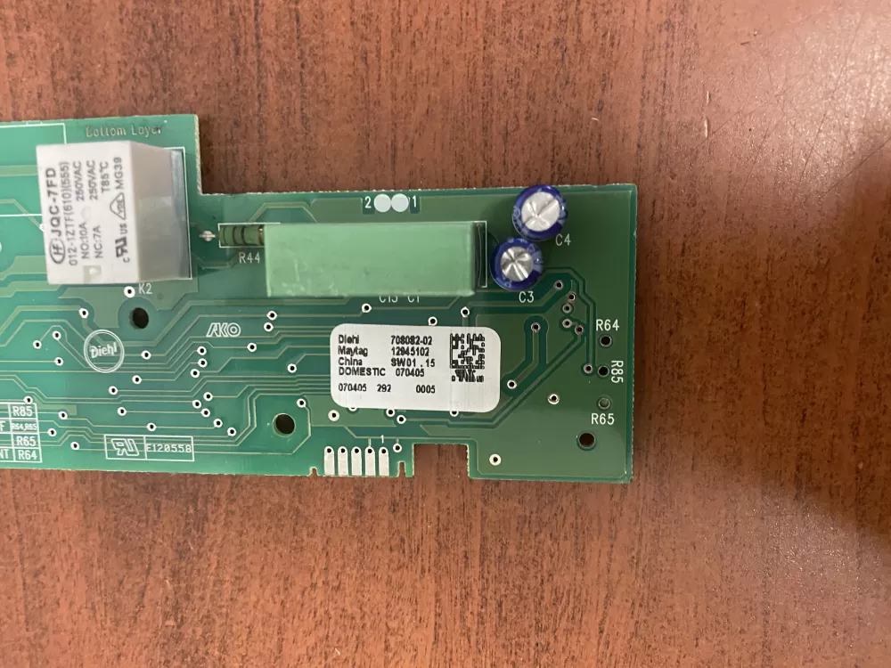 Maytag WP12945106 Refrigerator Control Board AZ48252 | BK573