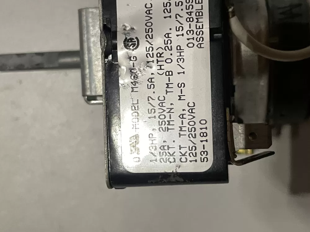 Maytag Admiral Norge AP6009645 53-1810 WP53-1810 Dryer Timer AZ30737 | WM200