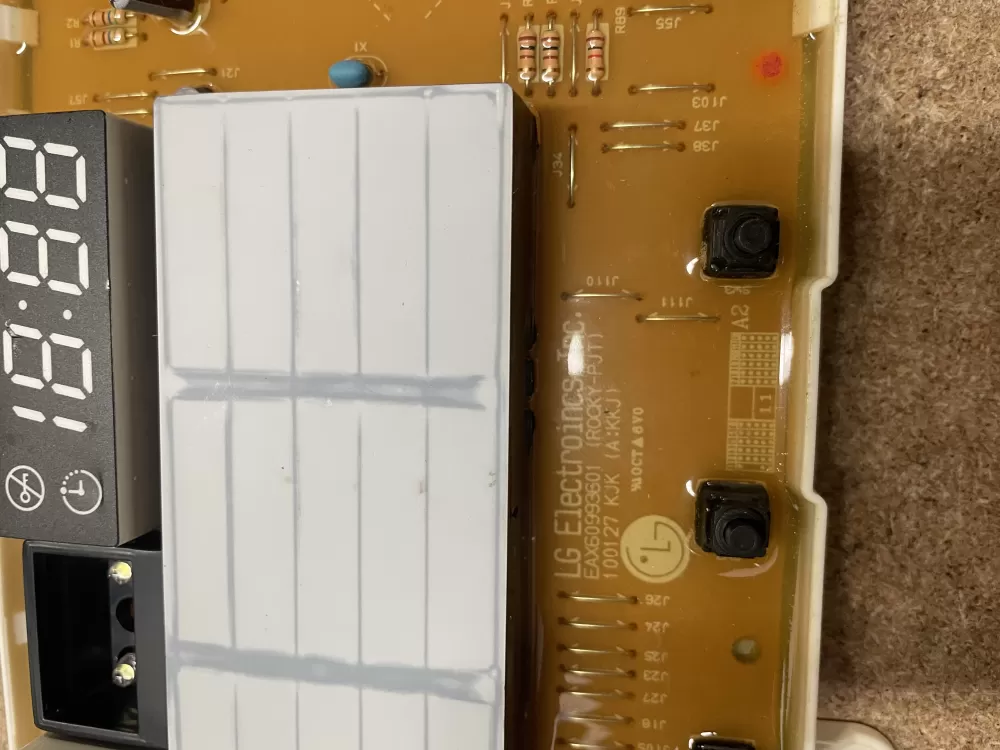 LG EBR62267105 EBR62267102 EAX60993601 Washer Control Board AZ19503 | KMV327