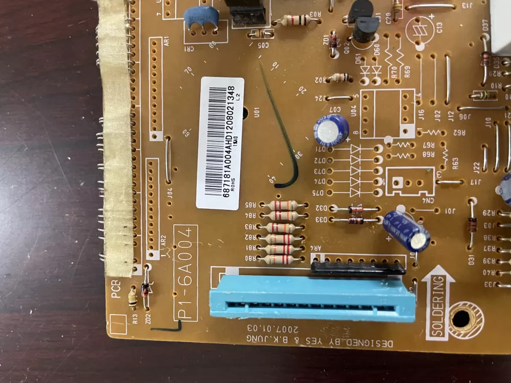 LG 687181A004A P1 6A004 Microwave Control Board 687181a004 AZ65061 | KM2119