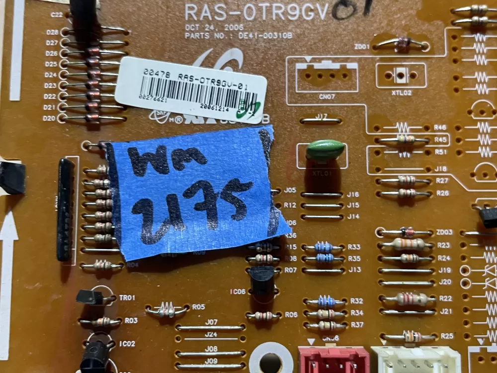 GE Wb27x10874 De41 00310b Microwave Control Board AZ117771 | Wm2175