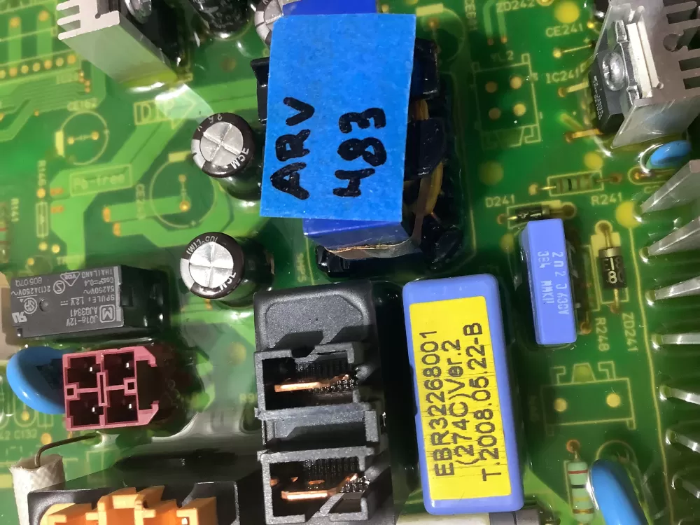 LG EBR32268001 AP5078533 1368924 Washer Control Board AZ200015 | ARV483