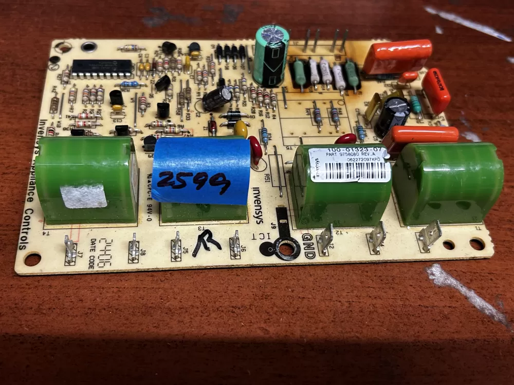 Whirlpool Amana 100 01323 07 9758080 Range Control Board AZ184969 | GL2599