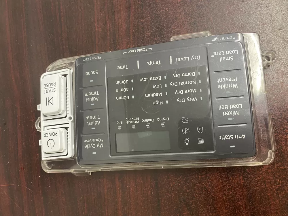 Samsung DC92-01607J DC94-06643A Dryer UI Control Board AZ33883 | BK1688