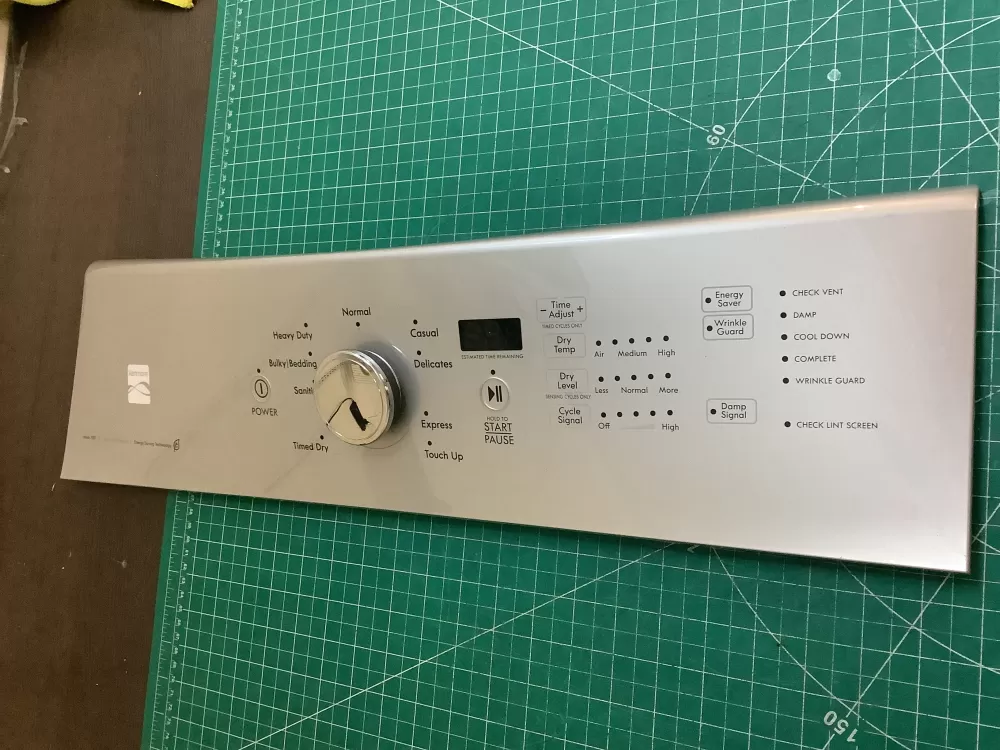 W10873011 Whirlpool Dryer Control Panel