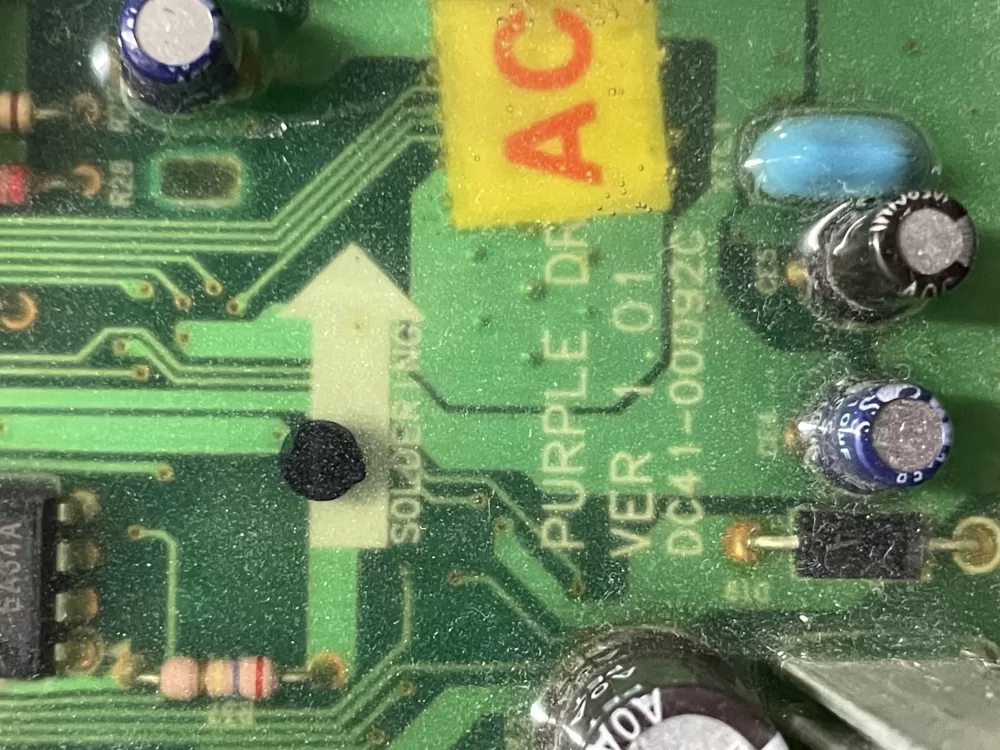 Samsung DC92 00382A DC41 00092C Dryer Control Board AZ10120 | 809