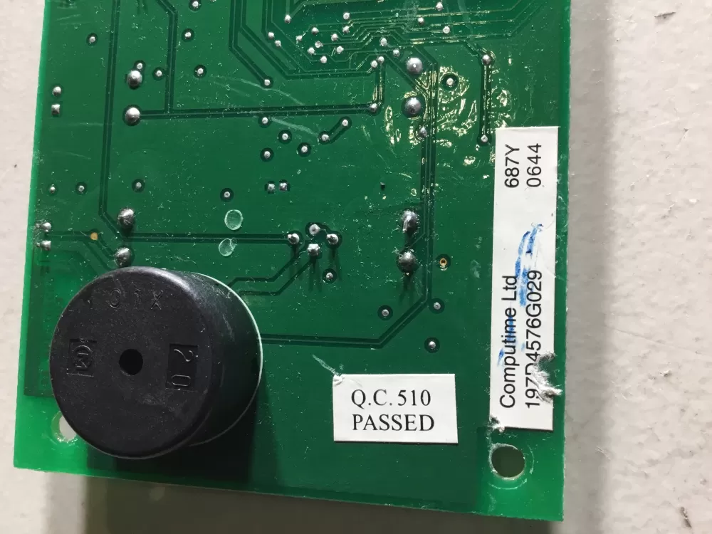 GE 197D4576G029 Refrigerator Control Board Dispenser AZ47524 | NR570