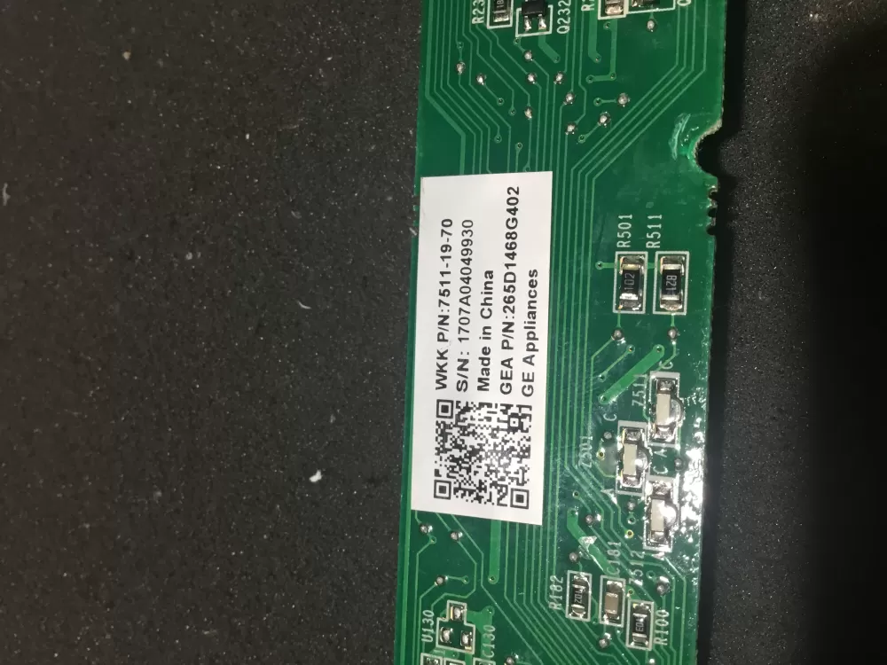 GE 265D1468G402 Dishwasher Control Board AZ81984 | NR1184