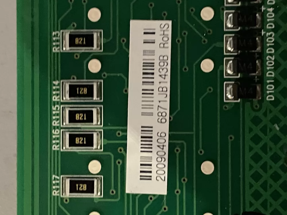 LG Kenmore 6871JB1439B Refrigerator Control Board Dispenser AZ34535 | Wm69