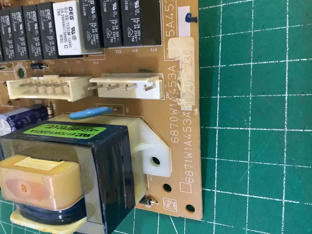 LG AP5293739 6871W1A453A Microwave Main Control Board AZ200482 | NR2796