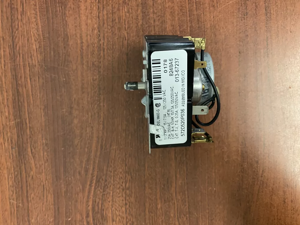 GE 572D520P036 WE4M370 Dryer Timer AZ46294 | BK1777