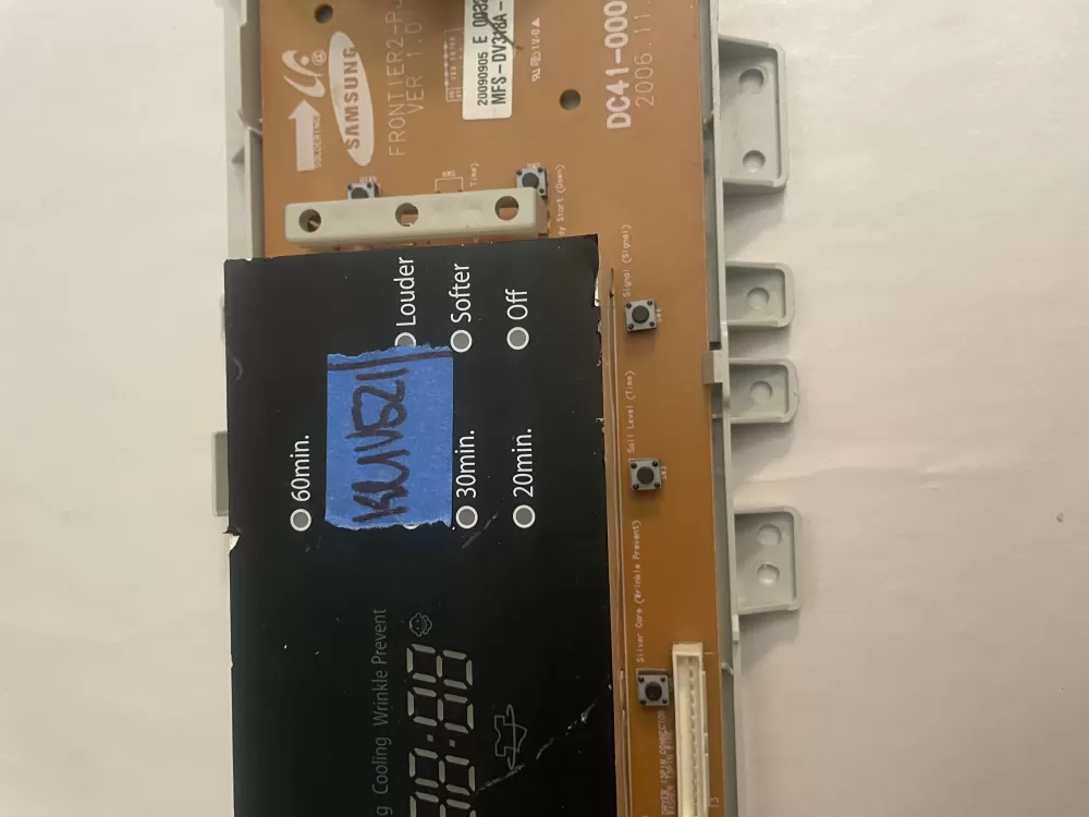 Samsung DC28-000234 Washer Control Board  AZ108363 | KMV521
