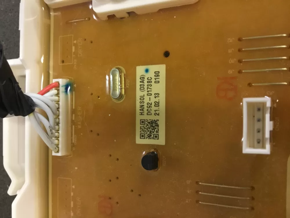 Samsung Washer DC92-02118D Main Control Board AZ91513 | NRV433