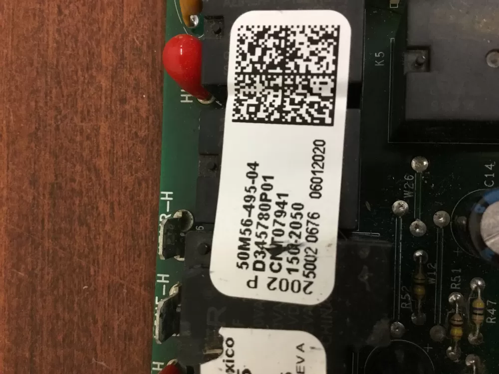Trane Emerson D345780P01 50M56-495-04 Furnace Control Board AZ34479 | NR1704