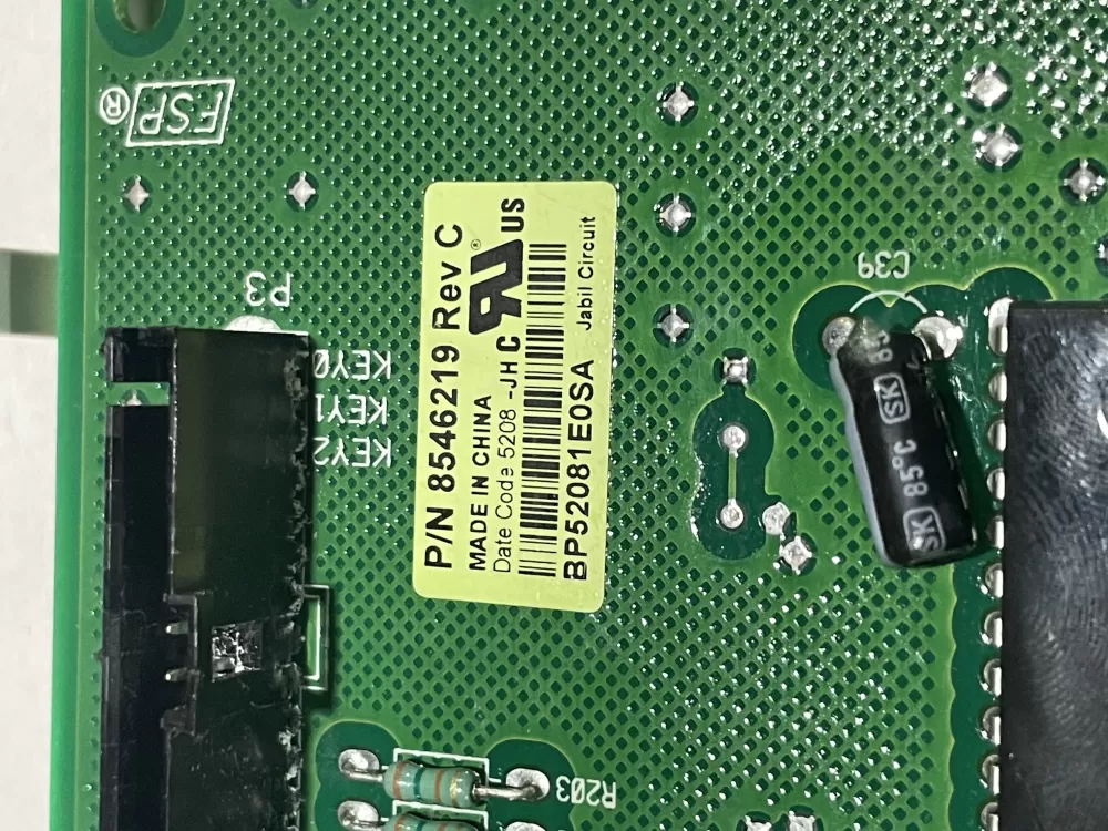 Whirlpool WP8546219 Dryer Control Board AZ152090 | Wm889