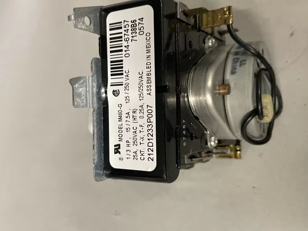 GE 212D1233P007 Dryer General Electric Timer AZ220425 | Wm2020