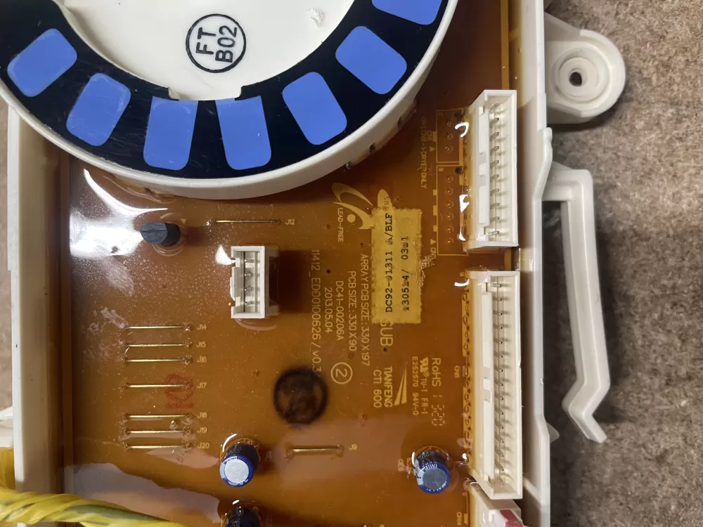 Samsung DC92 01311H Washer Control Board AZ13063 | KMV124