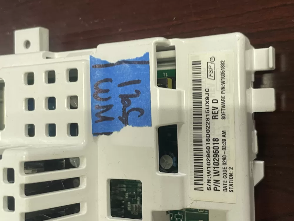 Whirlpool W10296018 W10333847 W10393557 Washer Control Board AZ81662 | Wm591