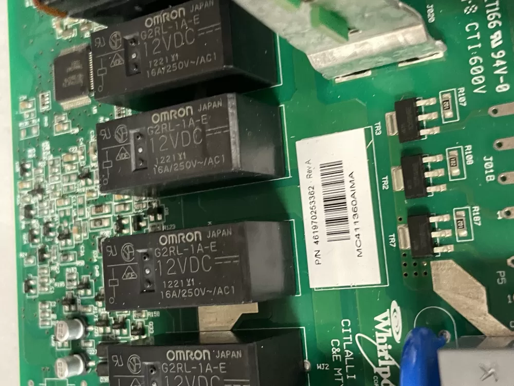 Whirlpool 461970253362 Washer Control Board AZ214452 | Wm875