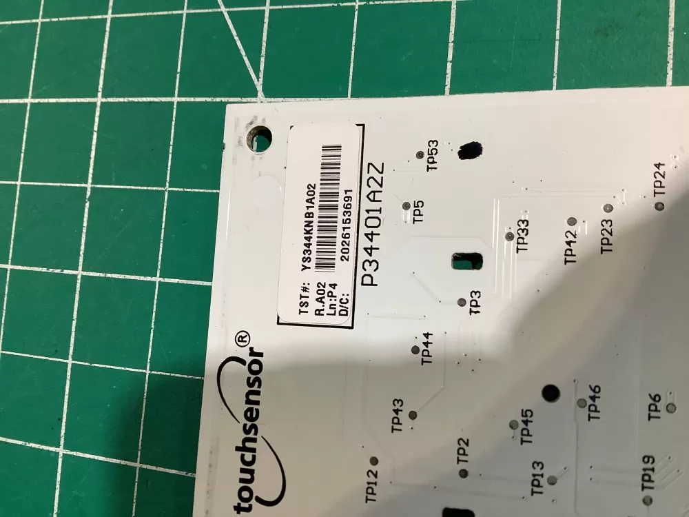 Whirlpool P34401A2Z YS344KNB1A02 Dryer Control Board Led AZ140729 | NR1765