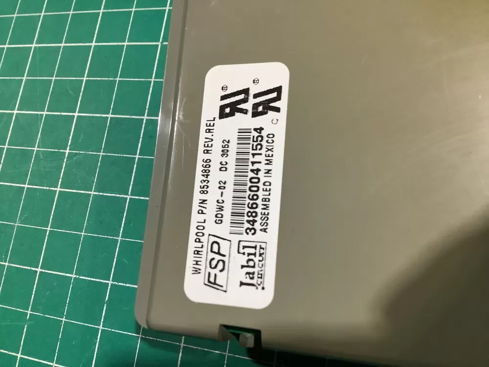 Whirlpool WP8564543 Dishwasher Control Board AZ146103 | NR2451