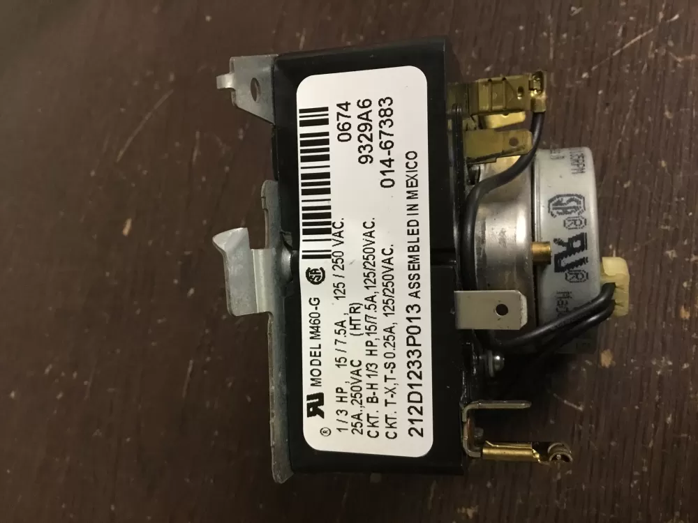 GE 212D1233P013 WE4M365 Dryer Timer AZ19646 | NR175