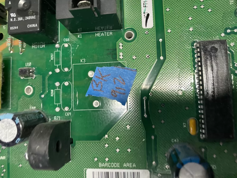 Whirlpool WP8546219 Dryer Control Board AZ16666 | BK912