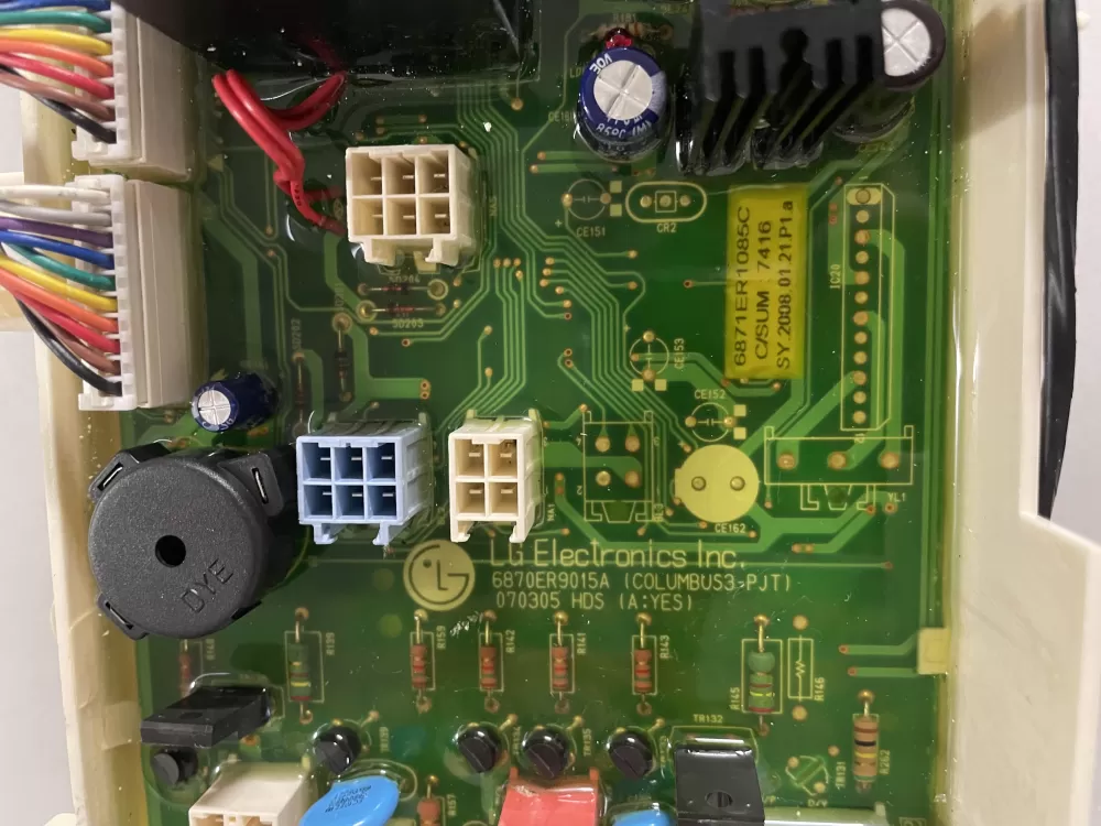 LG 6871RC2123 Washer Control Board AZ142955 | KM2405