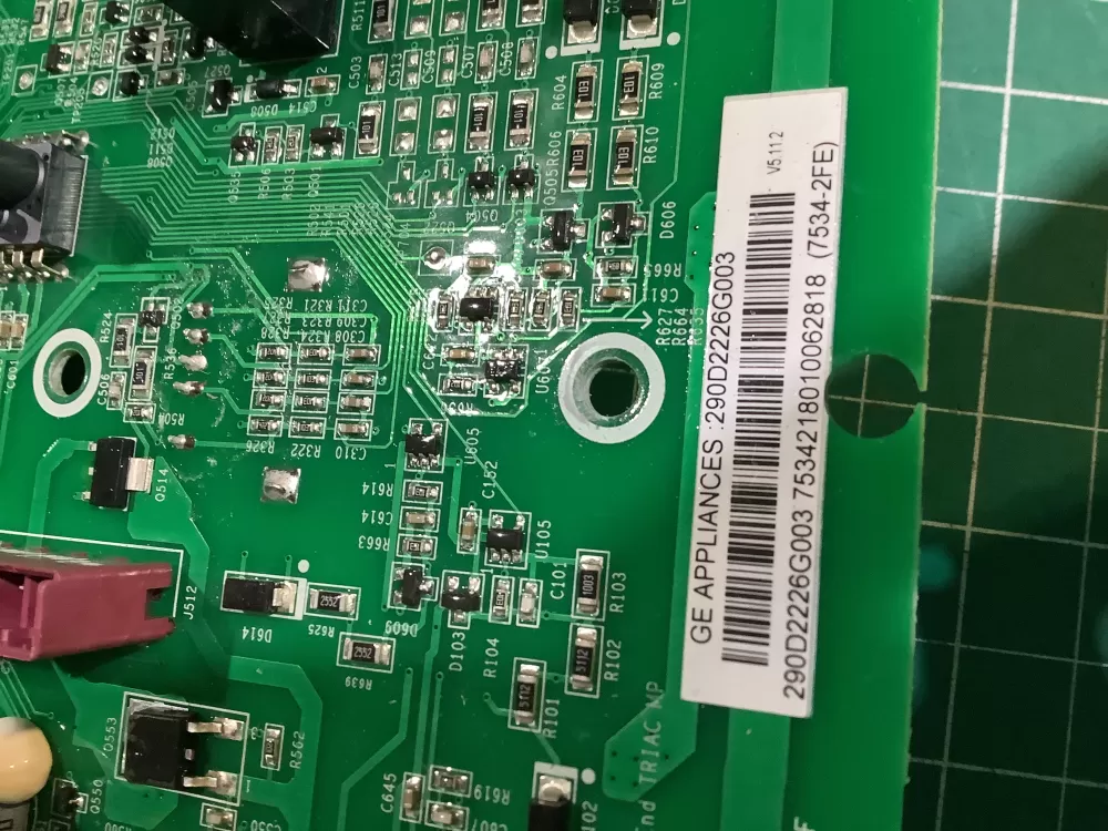 GE WH22X32357 290D2226G003 WH18X28174 Washer Control Board AZ144051 | NR2420