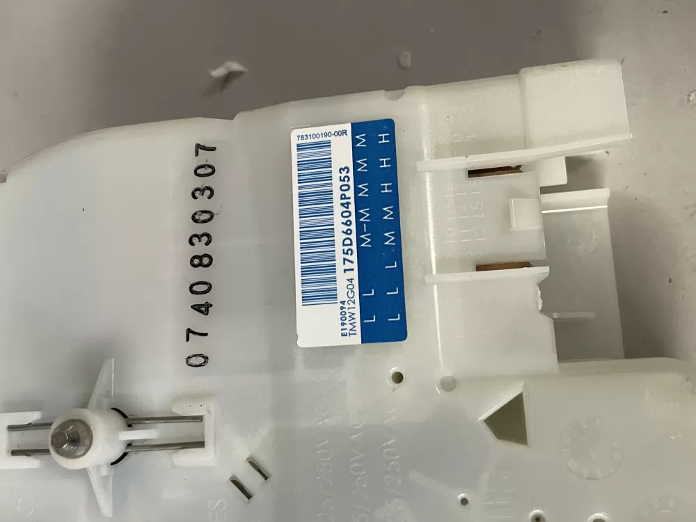 GE WH12X10527 175D6604P053 Washer Timer AZ216555 | Wm976